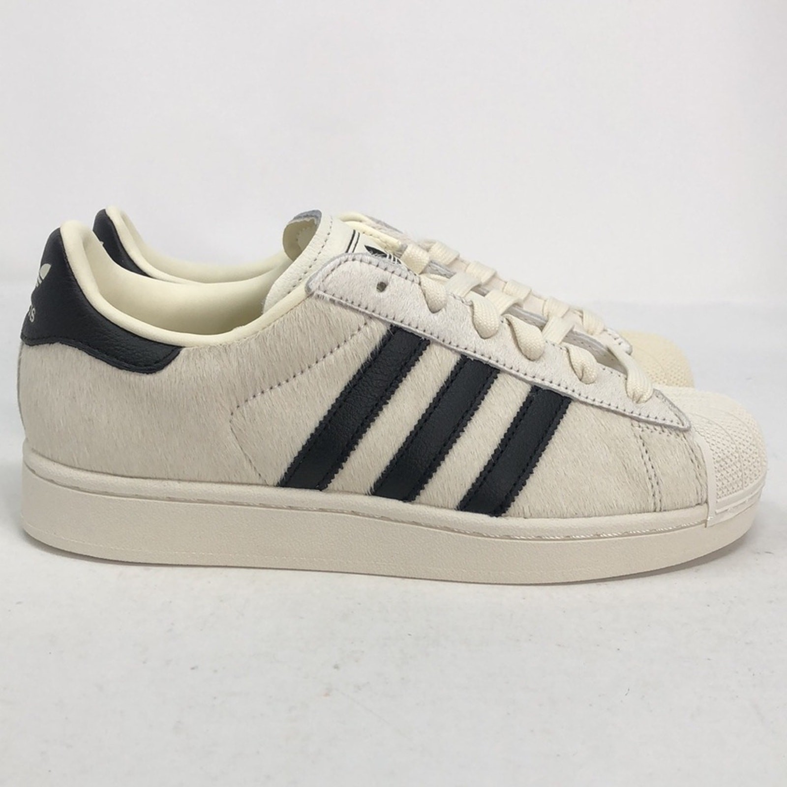 Adidas Women’s Superstar 2 II Pony Hair Off White JQ7418 Sneakers – Size 7.5