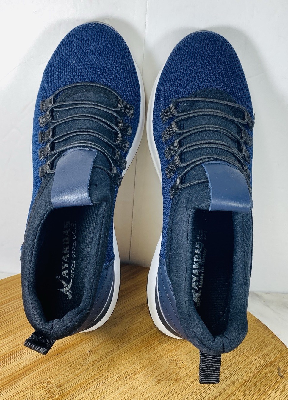 AYAKDAS Women Comfort Shoes Size 6.5 Navy