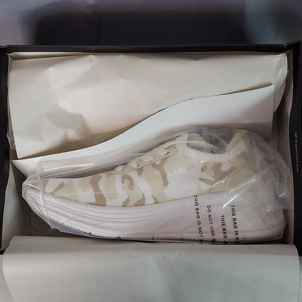 Urban Sports “Hattie” Shoes By J/Slides, Size 8 Wide, Camo Beige, White, NEW!