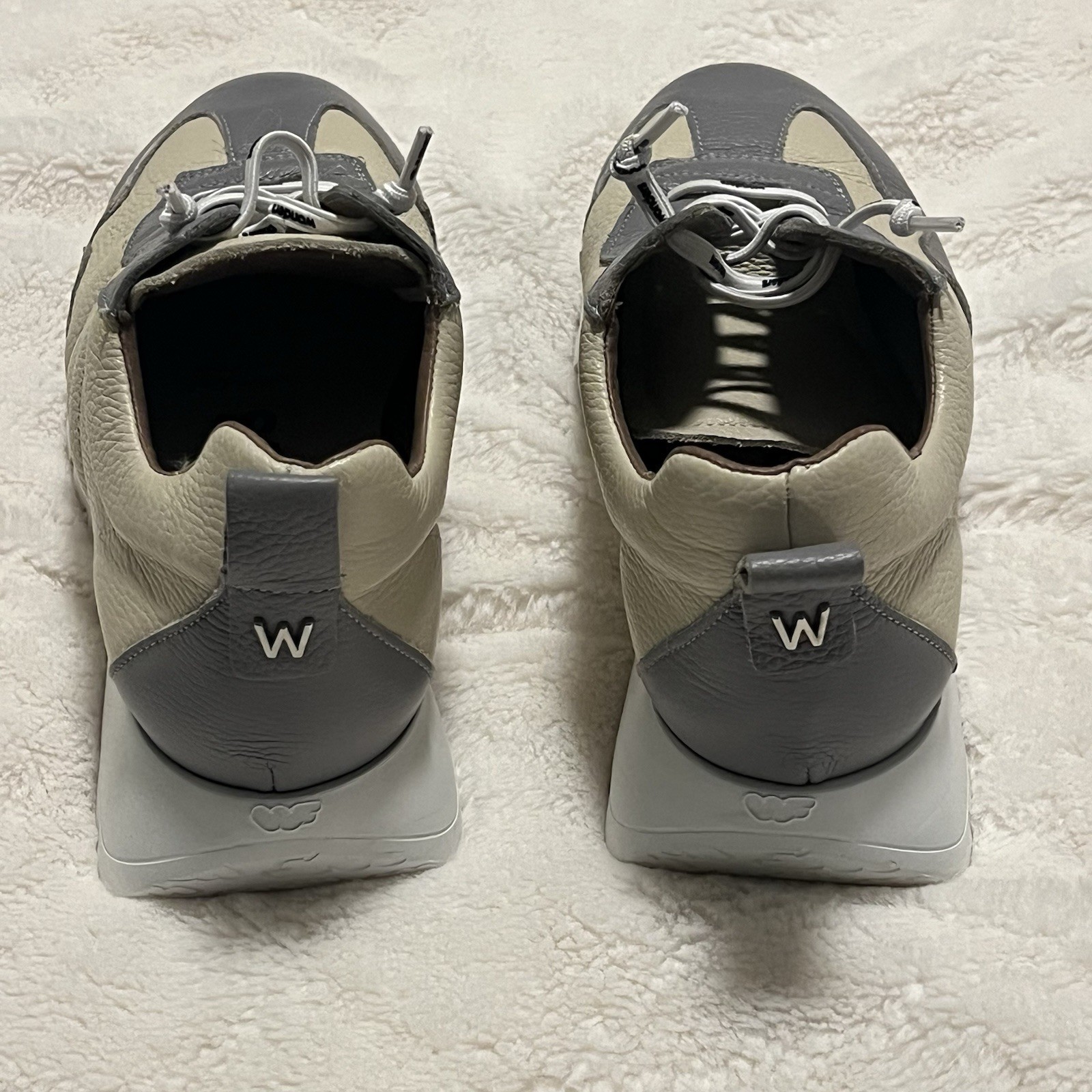 Wonders Supra A2450 Wild Cream Color Slip-on Sneaker Women Size 38 New W/O Box