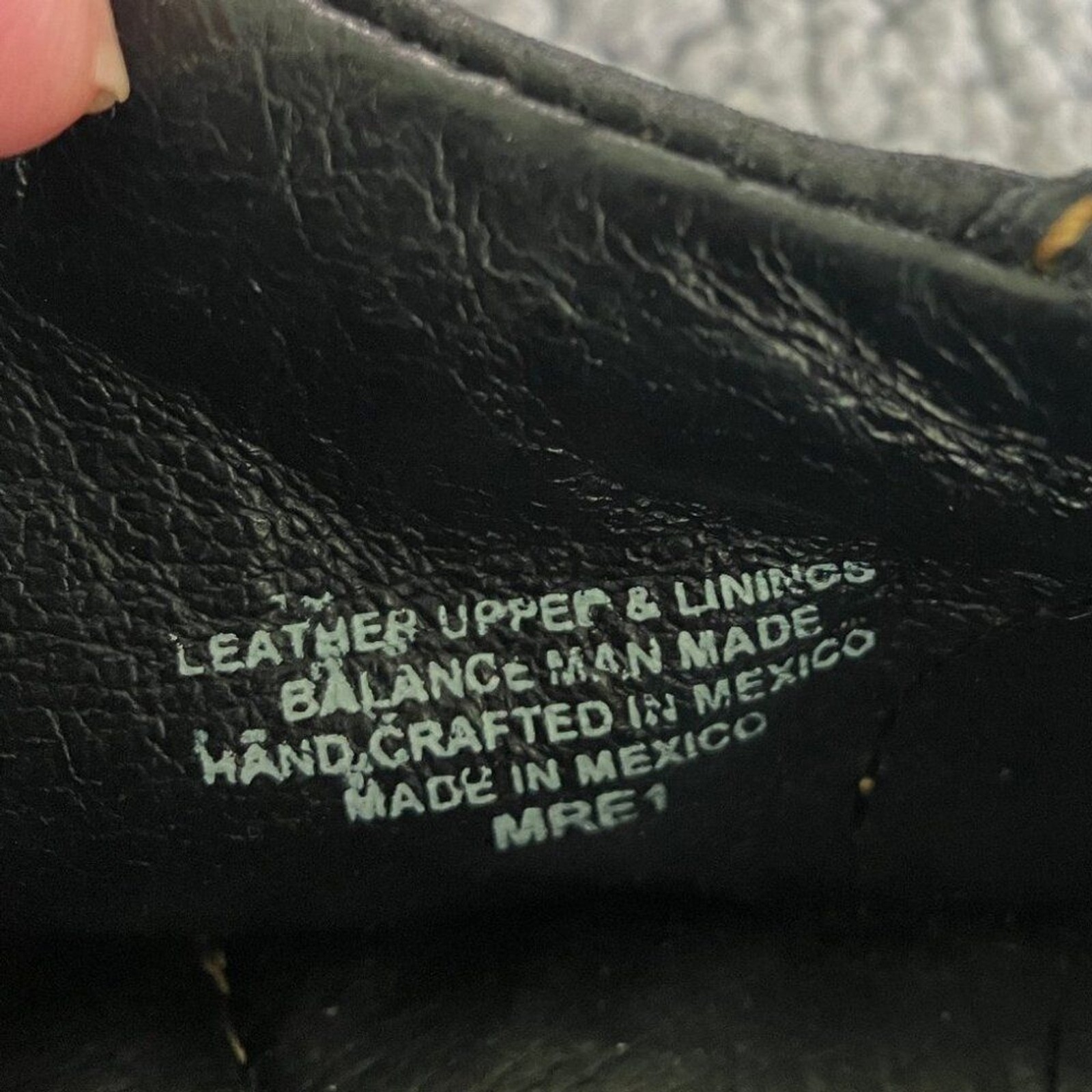 Born leather shoes made in Mexico