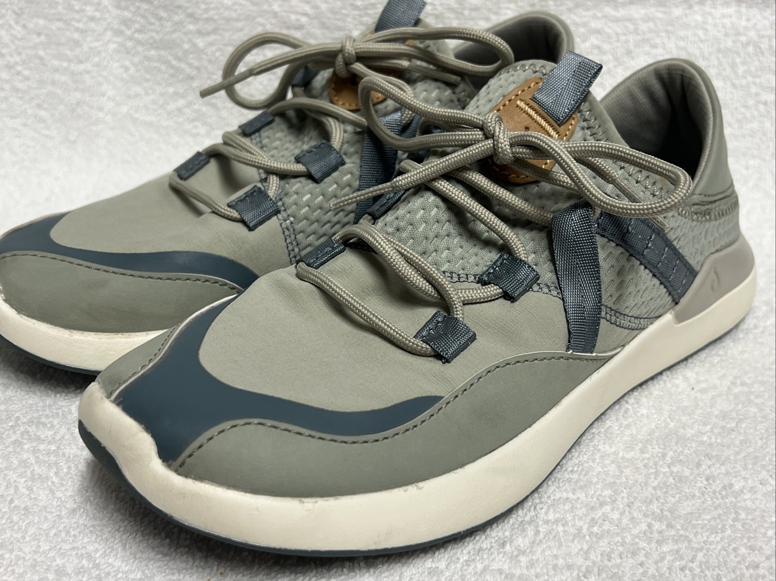 OluKai Kawela Women’s Breathable Golf Shoes Size 7 Sage Dusk