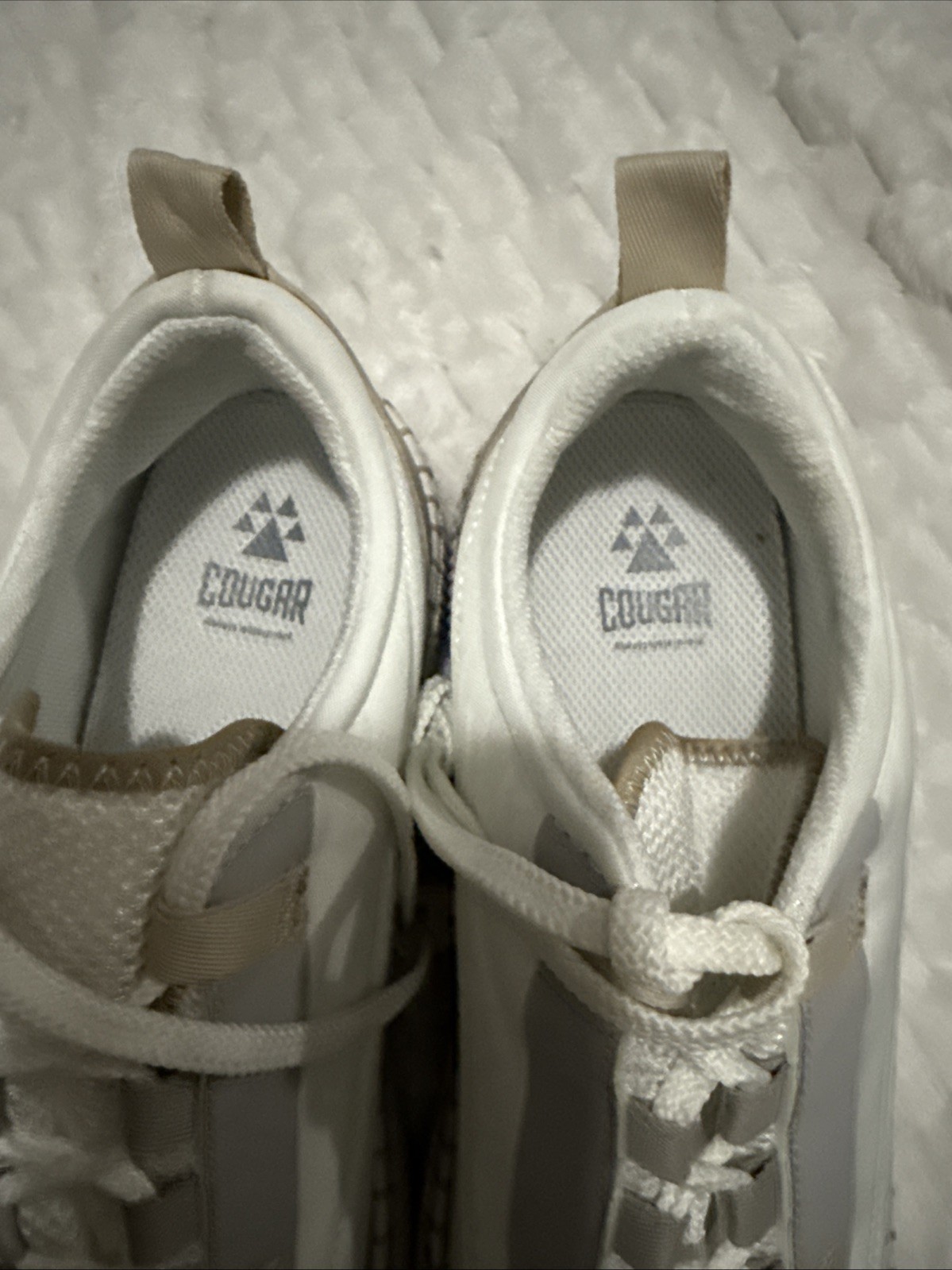 Cougar Womens Saya Comfort Insole Leather Casual and Fashion Sneakers Size:10