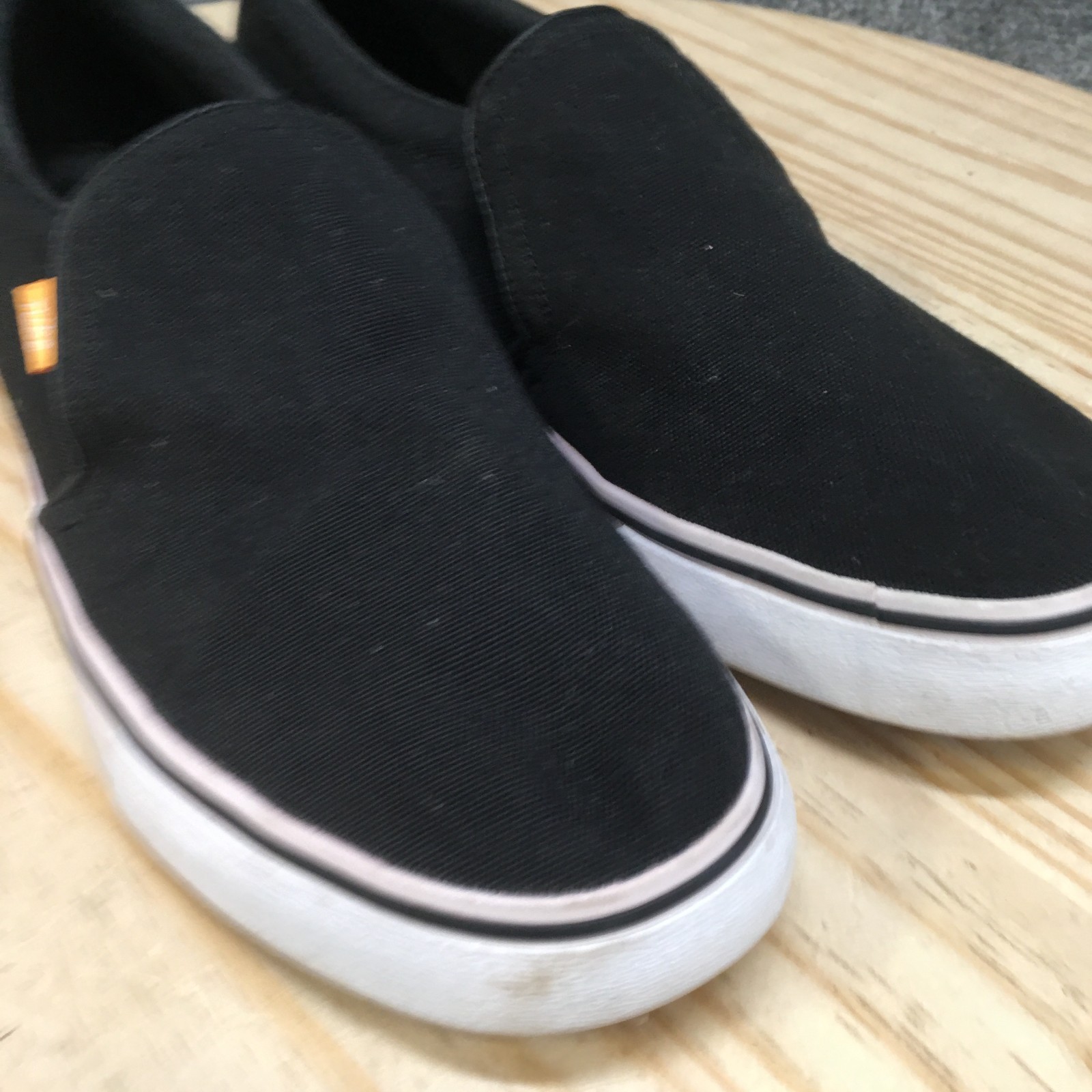 Nike Shoes Womens 9.5 Black Court Royale AC Slip-On Canvas Casual Low BQ9138-001