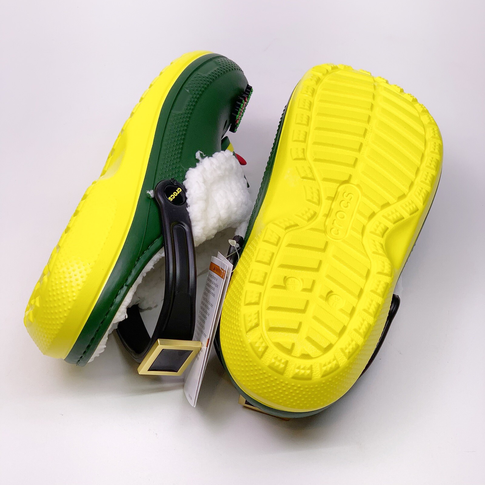 Buddy The Elf Crocs Adult Lined Comfort-Lined Clogs Size Men’s 9/Women’s 11