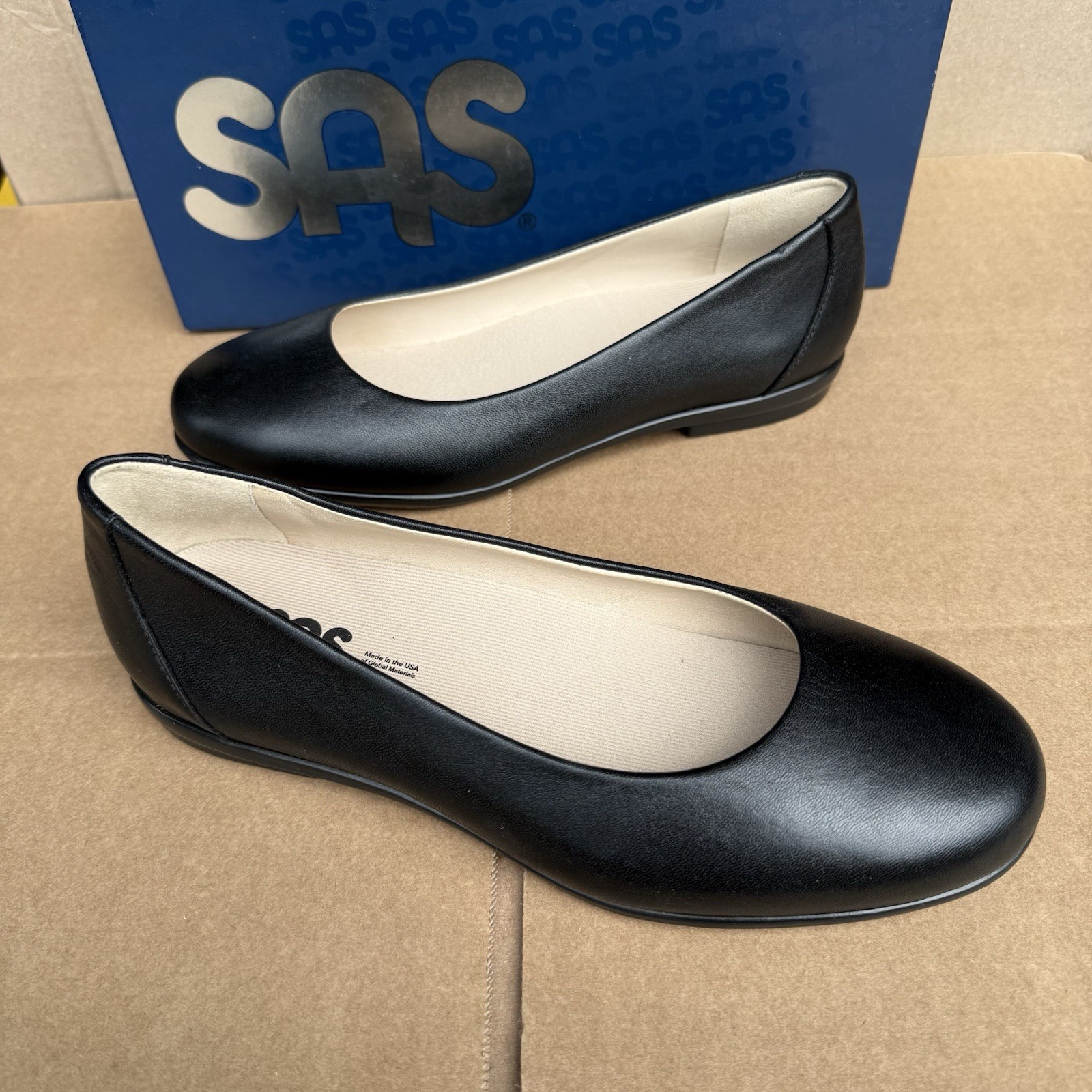 Sas Scenic Women’s Shoes Size 9WW Double Wide Brand New Comfort Shoe Color Black