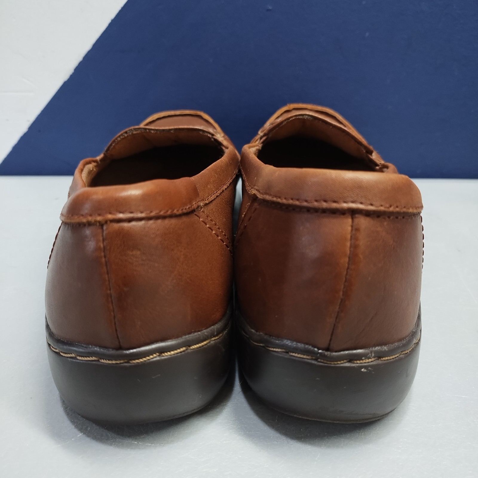 Clarks Collection Cora Viola Loafers Womens US 9M Brown Ultimate Comfort Slip On