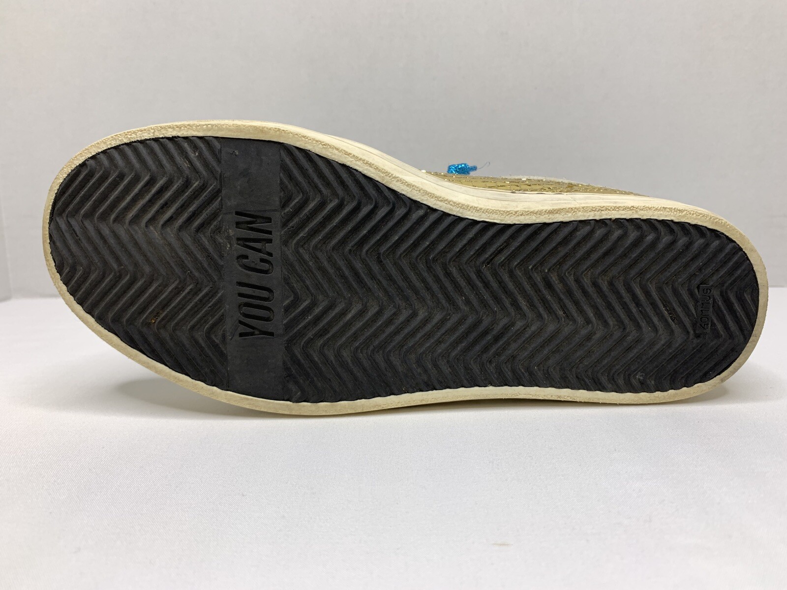 P448 Queens You Can Surf Later Metallic Low Top EU37 Sneakers P81