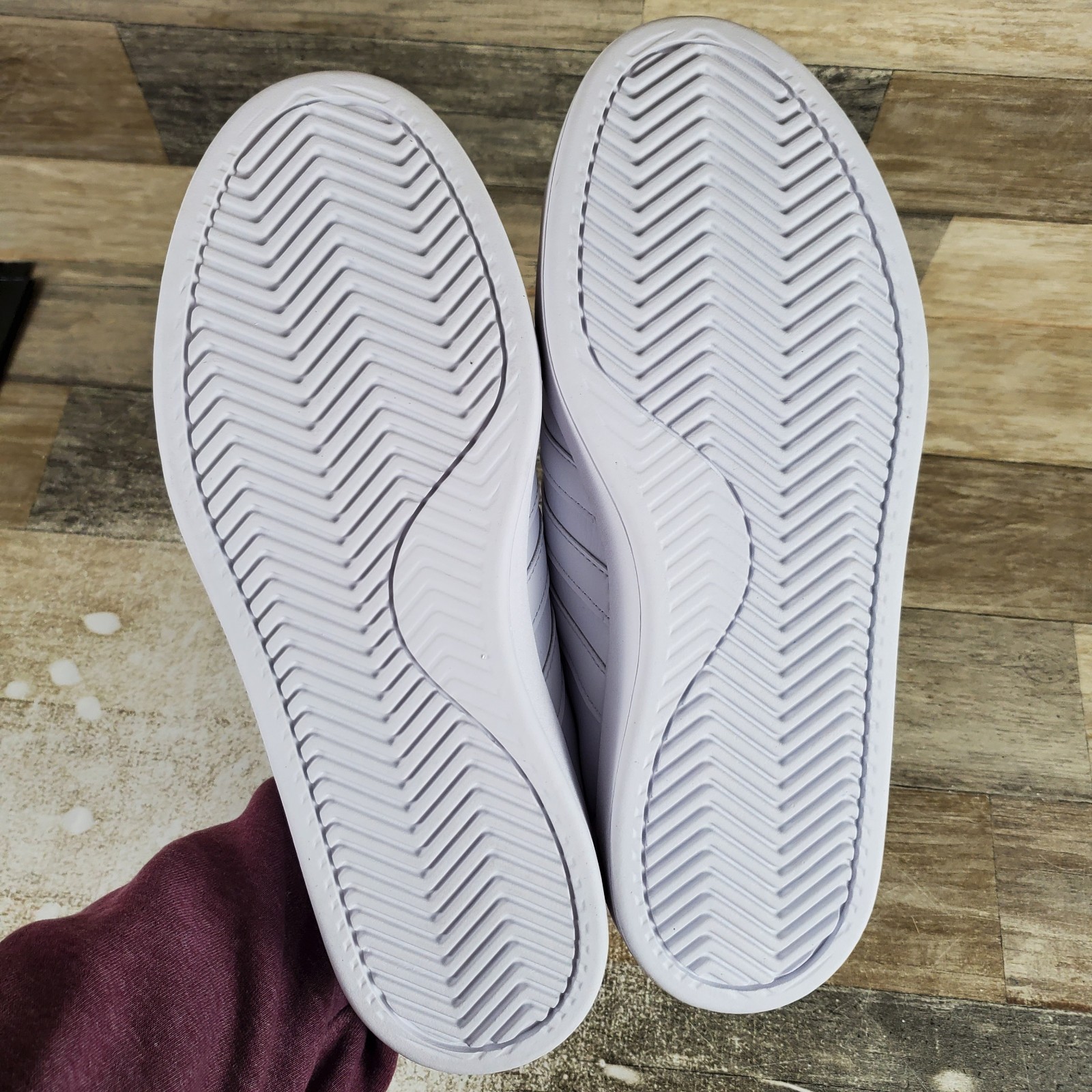Adidas Grand Court 2.0 Womens Shoes Sz 9 White Tennis Comfort Lace Up Sneakers