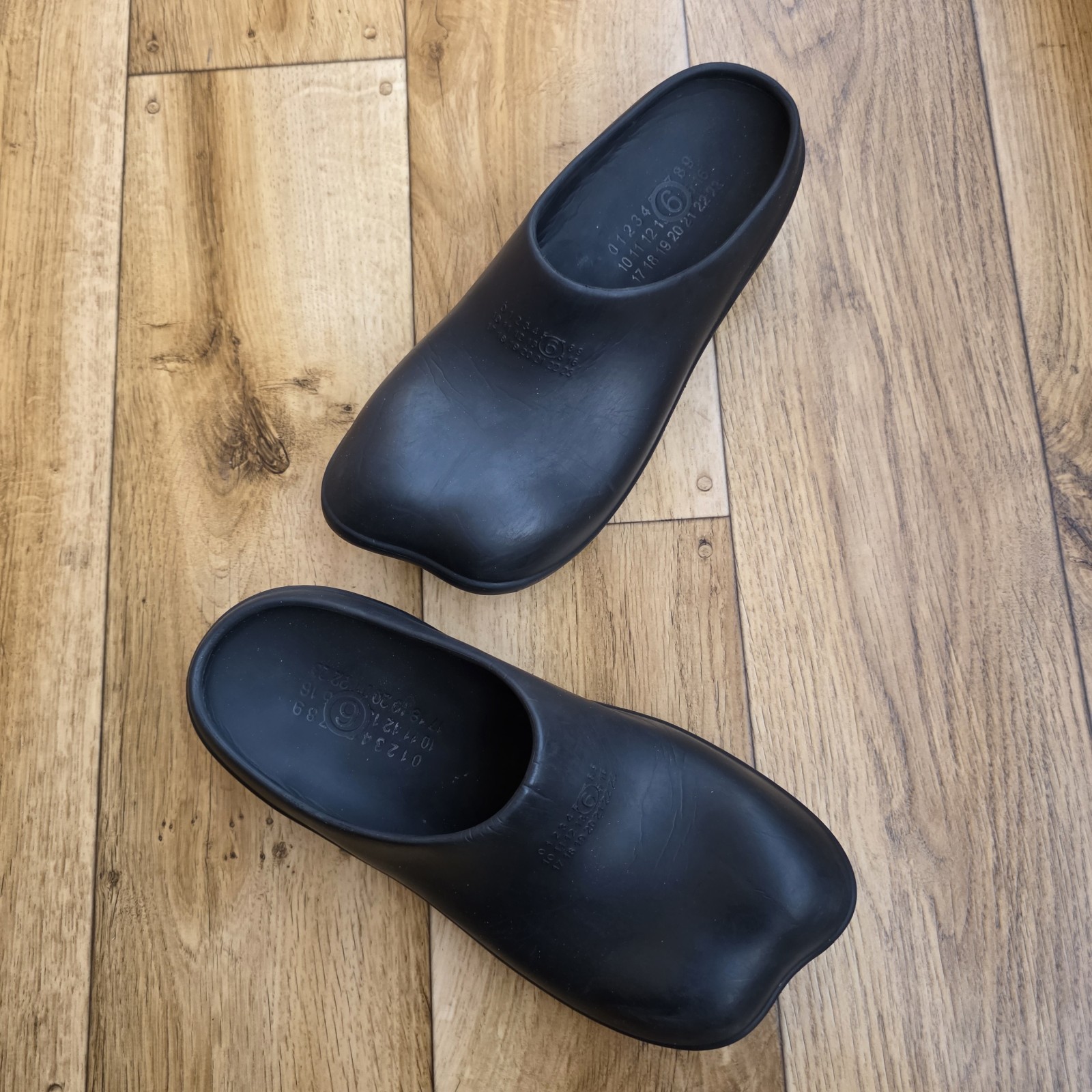 MAISON MARGIELA MM6 ANATOMIC EVA CLOGS EXTRALIGHT SIZE 39/40 EU, 9 US, 6.5 UK