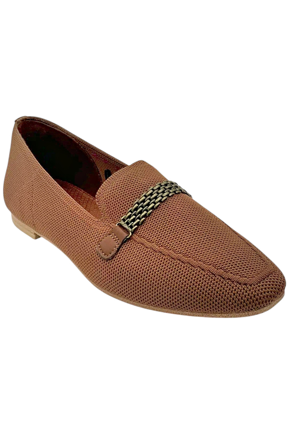 Skechers Women’s Cleo Snip Recycled Vegan Knit Loafers Cinnamon