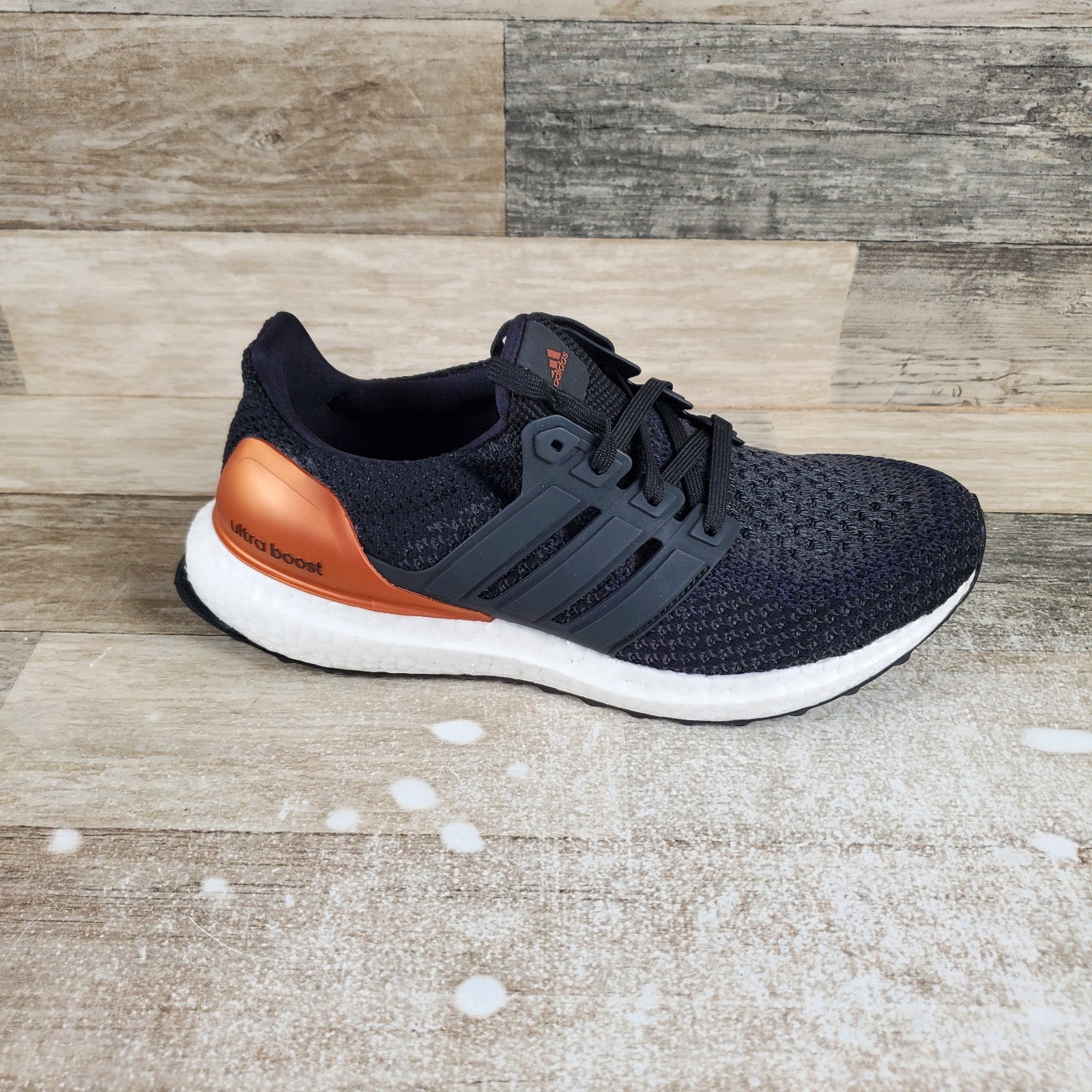 Adidas Ultra Boost Womens Shoes Sz 6.5 Bronze Medal Lace-Up Low Top Sneaker
