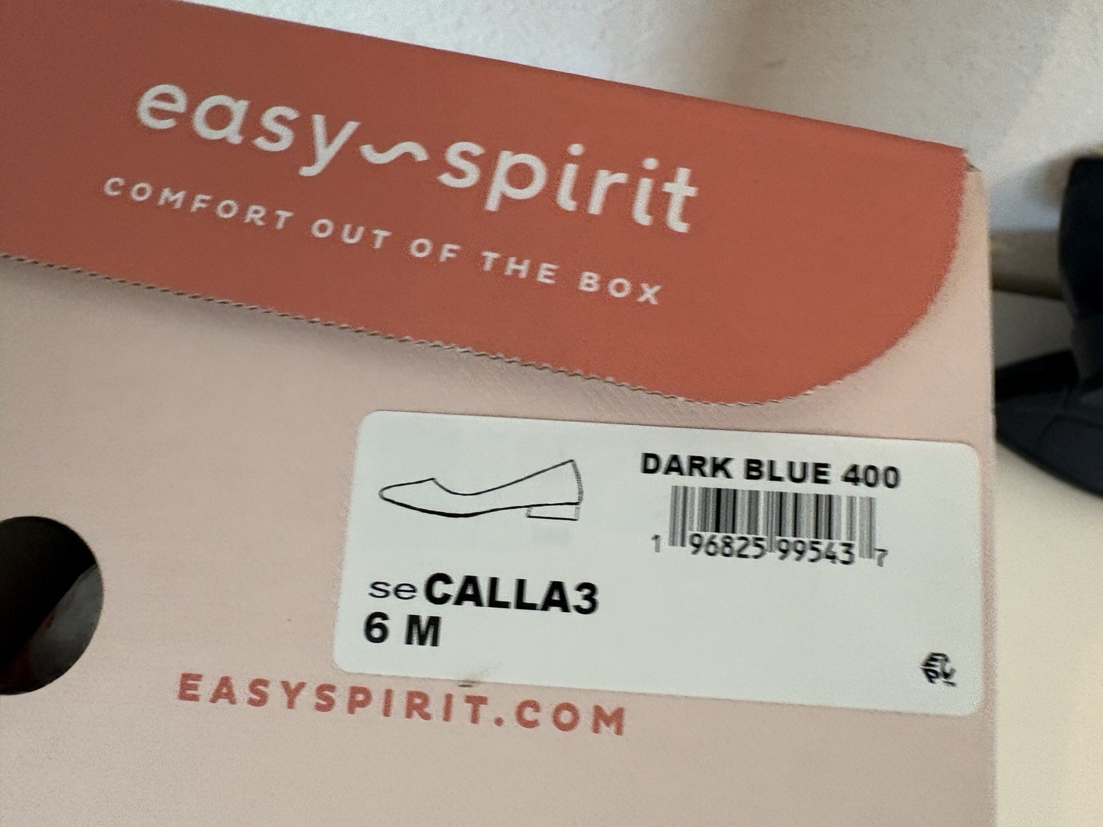 NIB Easy Spirit Low Pumps Dark Blue Calla3 SZ 6M