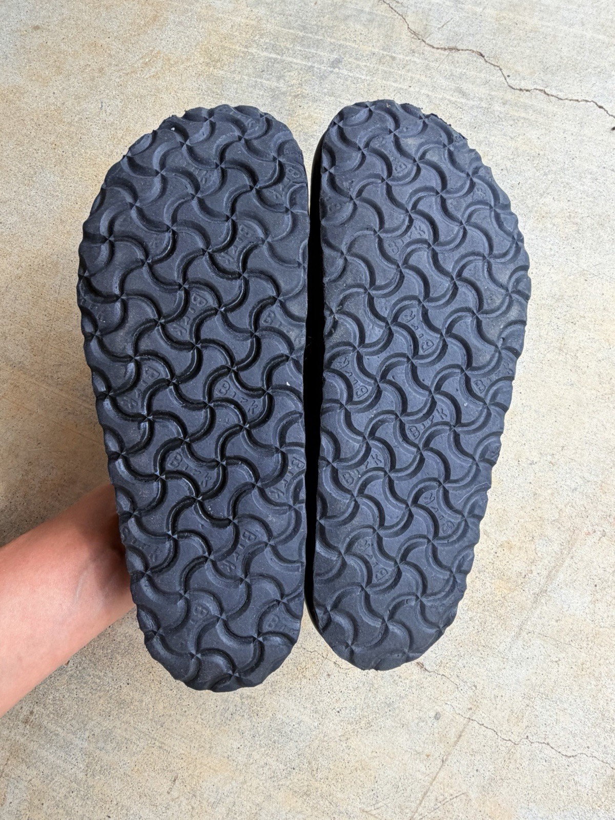 Birkenstock 39 Montova Black 100% Leather