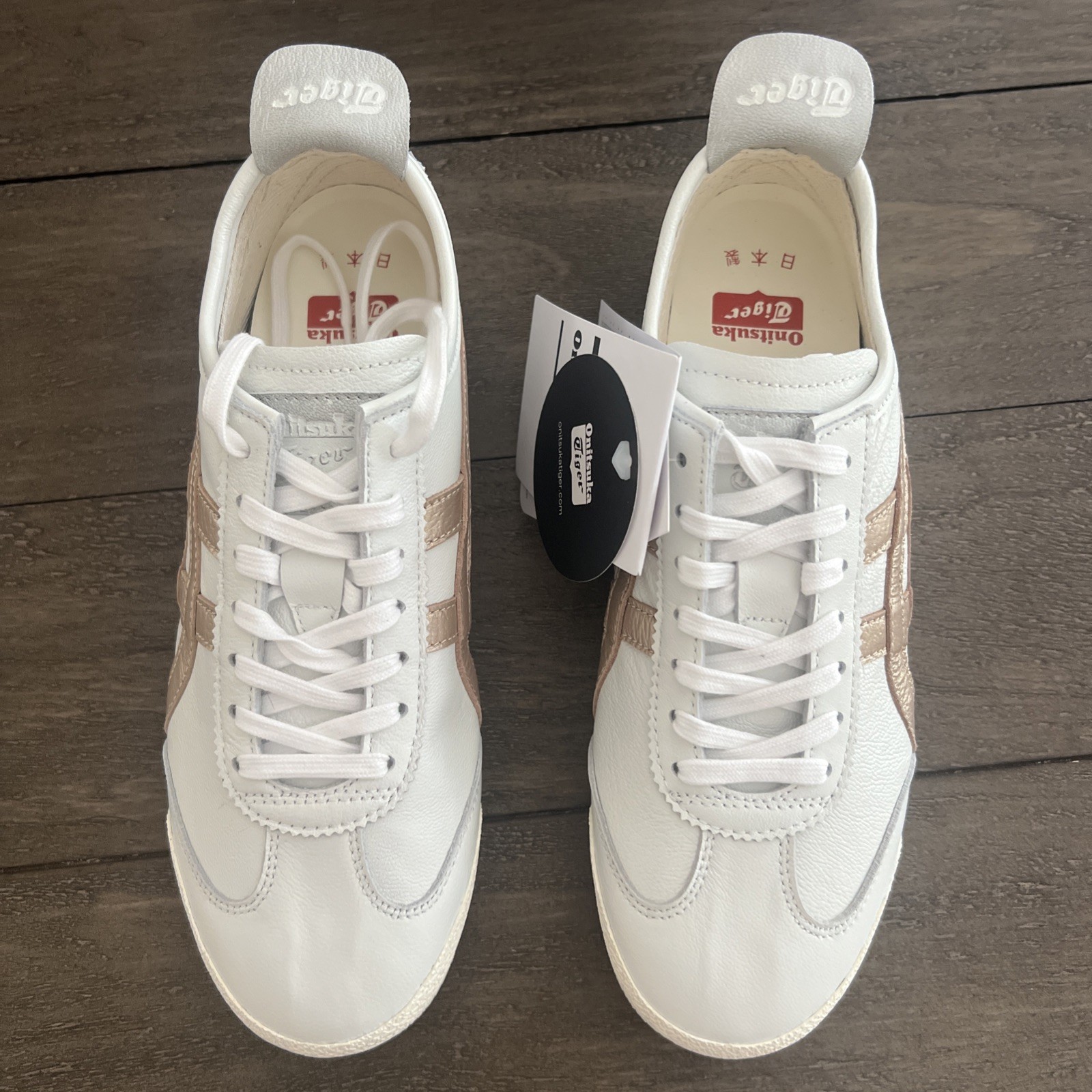Onitsuka Tiger Nippon Made Mexico 66 Deluxe White/Rose Gold | US W 6