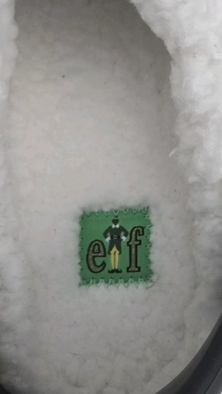 NWT The Elf Movie Will Ferrell Sherpa Clog Men Woman Holiday Slipper SZ M5 W7