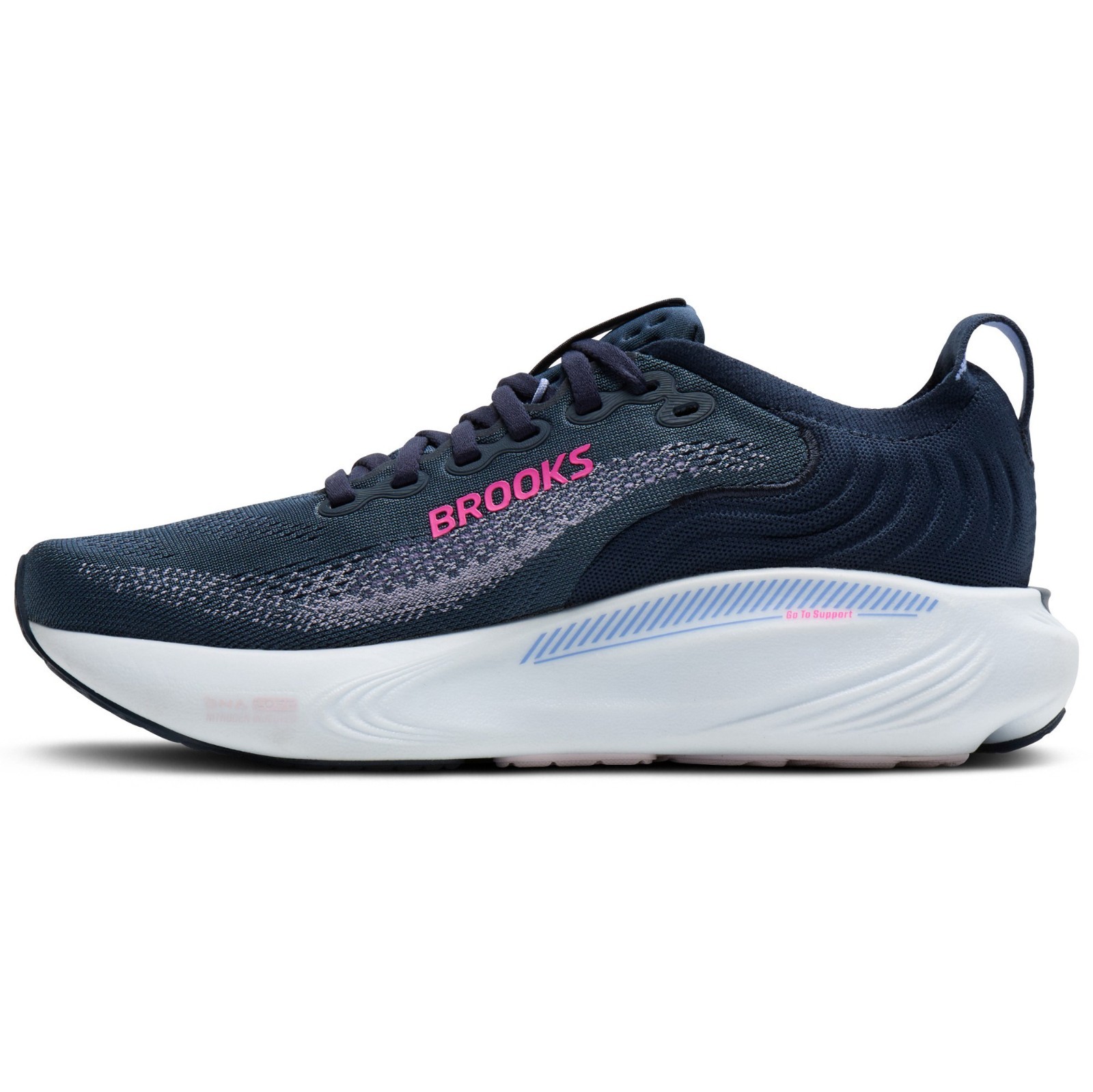 Brooks Women’s Adrenaline GTS 25 Road-Running Shoes Spellbound/Blazing Bell/Pink