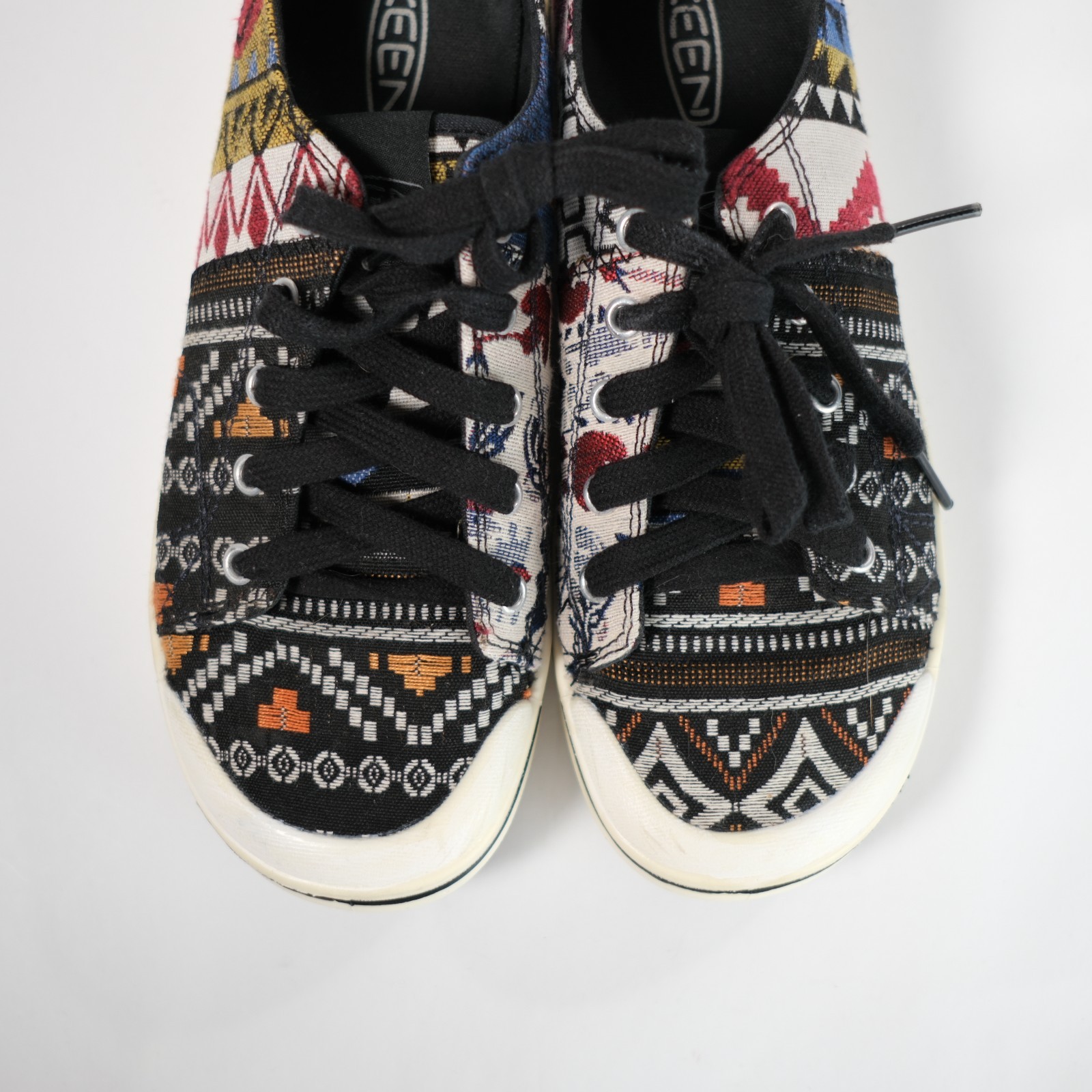 KEEN Multicolor Geometric Tribal Print Lace Up Sneakers Women’s Size 8.5