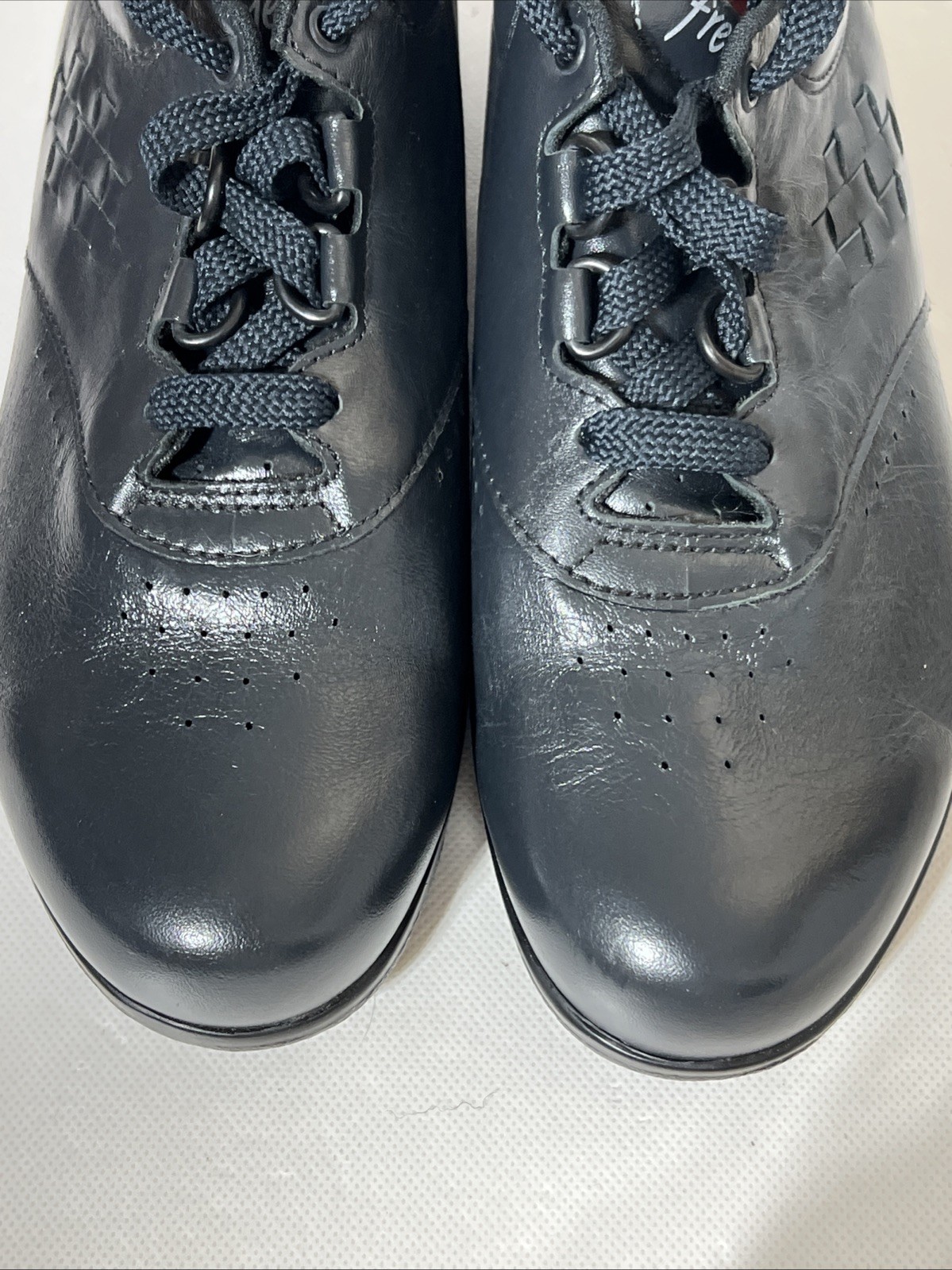 SAS Womens Shoes Size 6.5 M Navy Blue Lace Non Slip Comfort Lace Sneakers