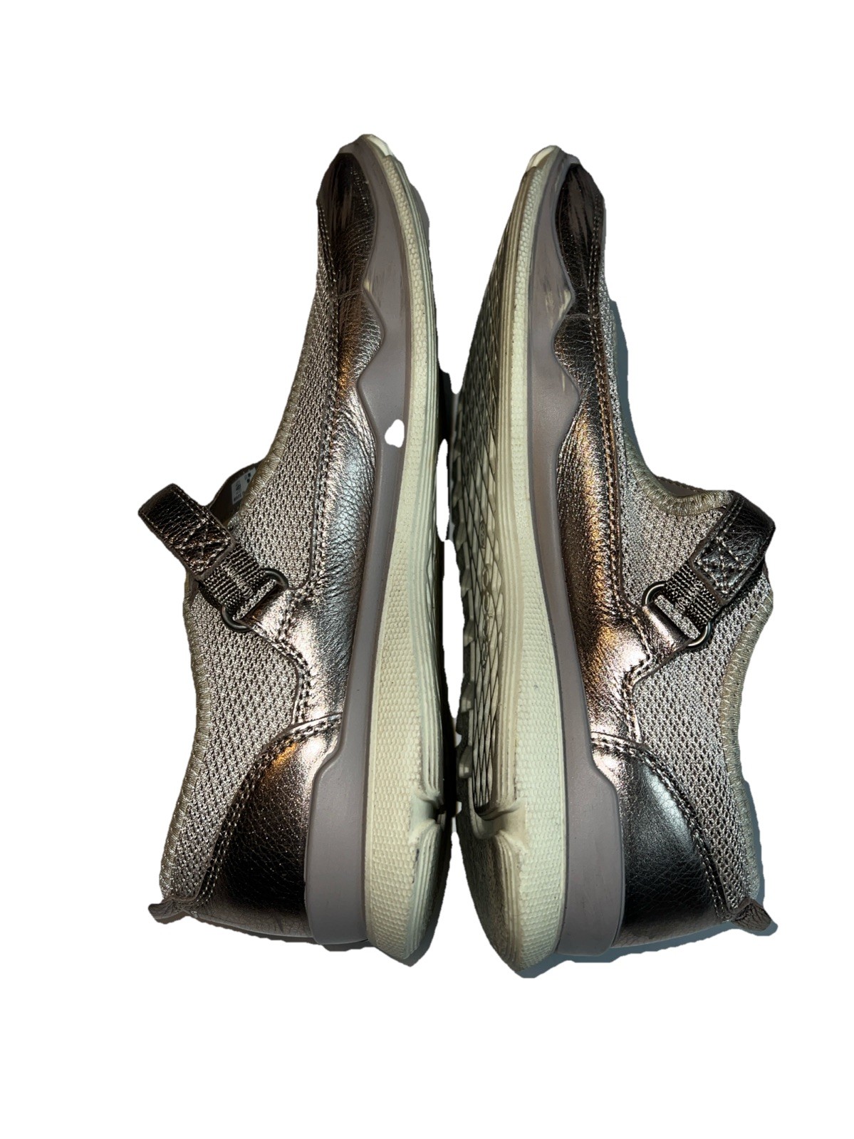 ECCO Women’s Lynx Mary Jane Fashion Gray Metallic Gravel 38