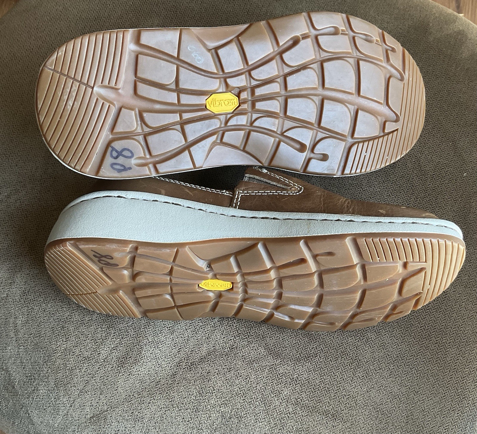 Chaco Womens Zaagh Vibram Gunnison Slip On Clogs Shoes Size 6 Shiitake Brown