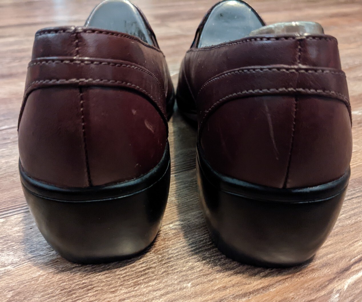 NEW Clarks Blackberry Moc womens brown leather 84630 size 10