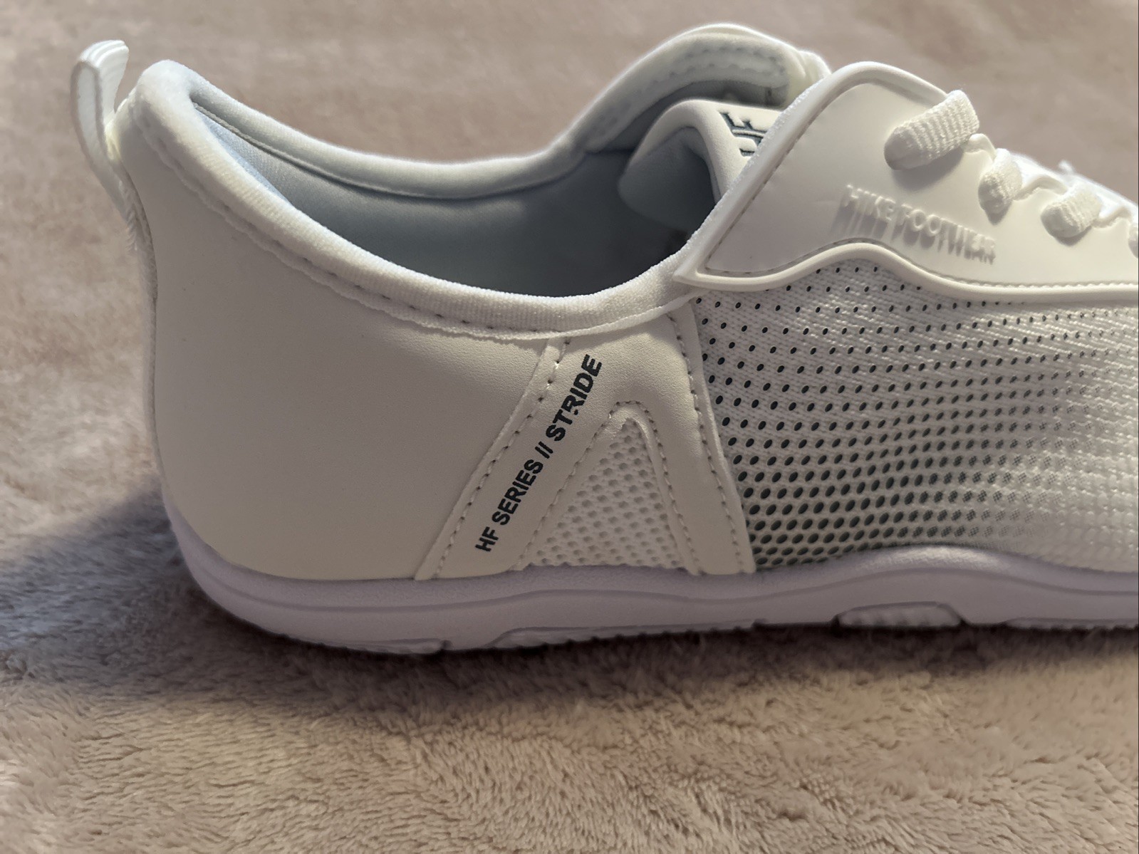 New! Hike Footwear HF Stride White/Grey Hiking Shoe Sneaker, Women’s Size 8/8.5