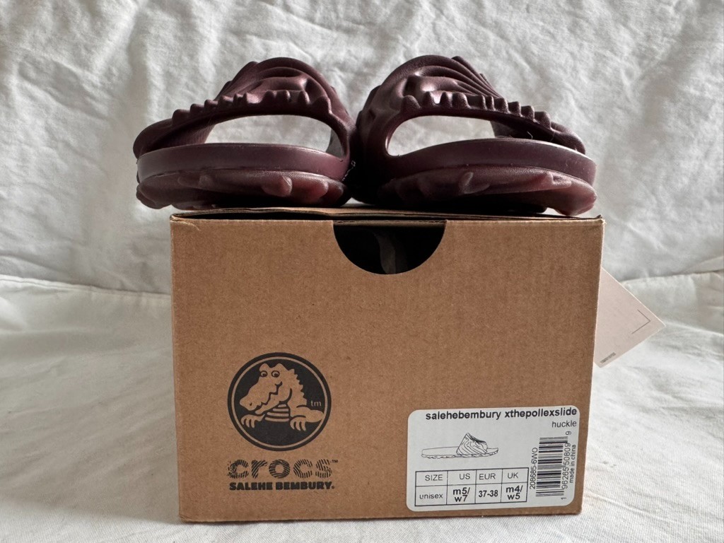 Crocs x Salehe Bembury Polex Slide, New In Box, W7 M5, Color – Huckle