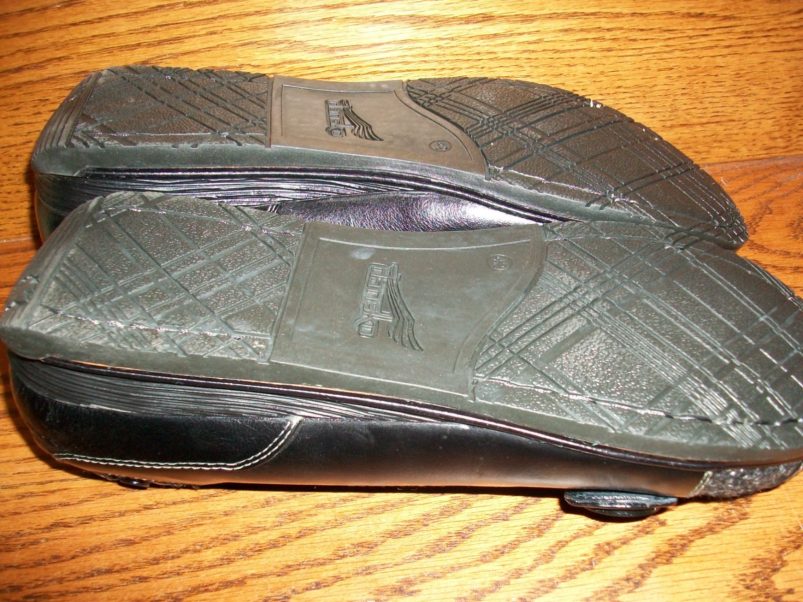 DANSKO Black Pam Button Slip On Comfort Leather Casual Shoes Womens Sz-42 or 12