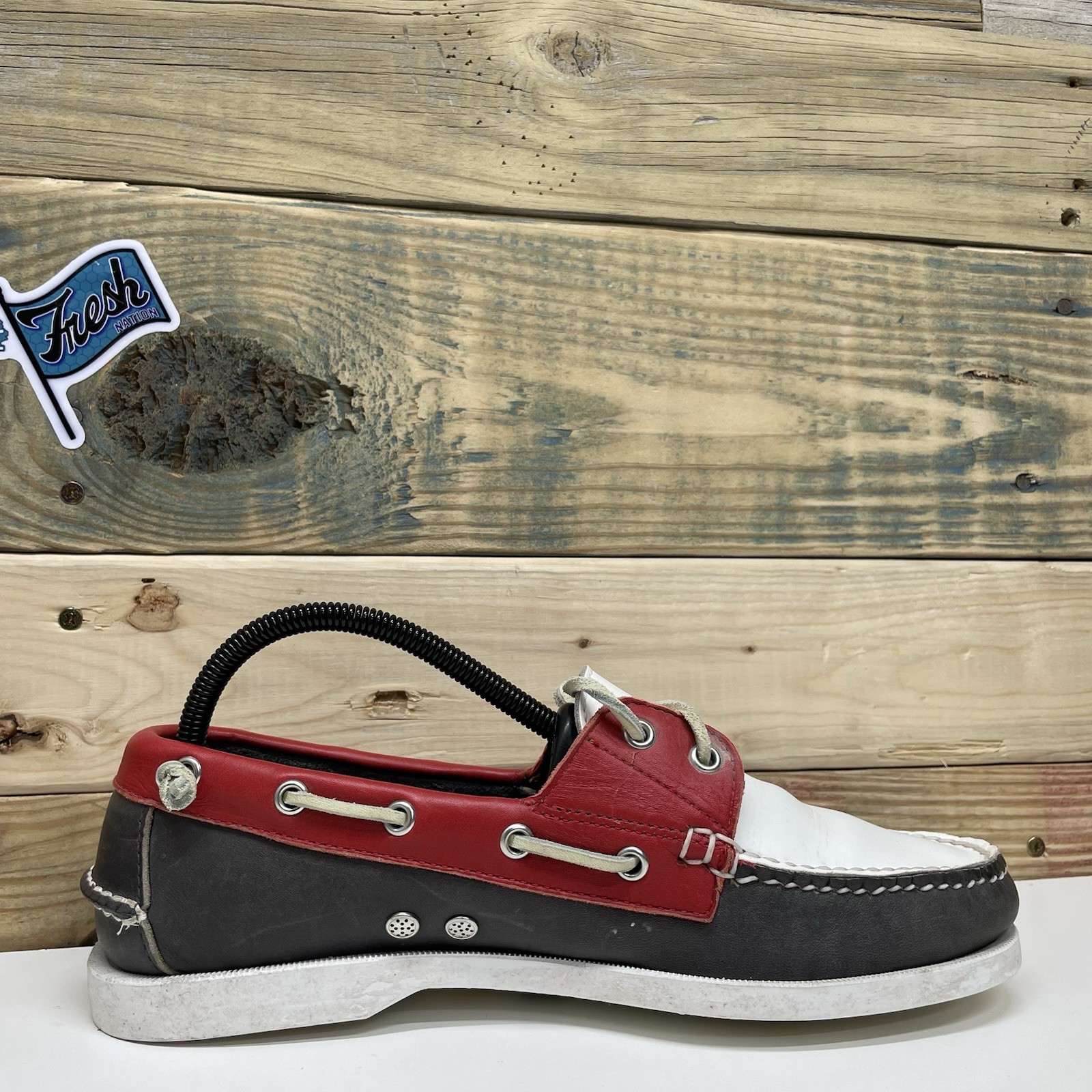 Ralph Lauren United States Olympic Team Nautical Comfort Boat Shoes Men’s Size 8