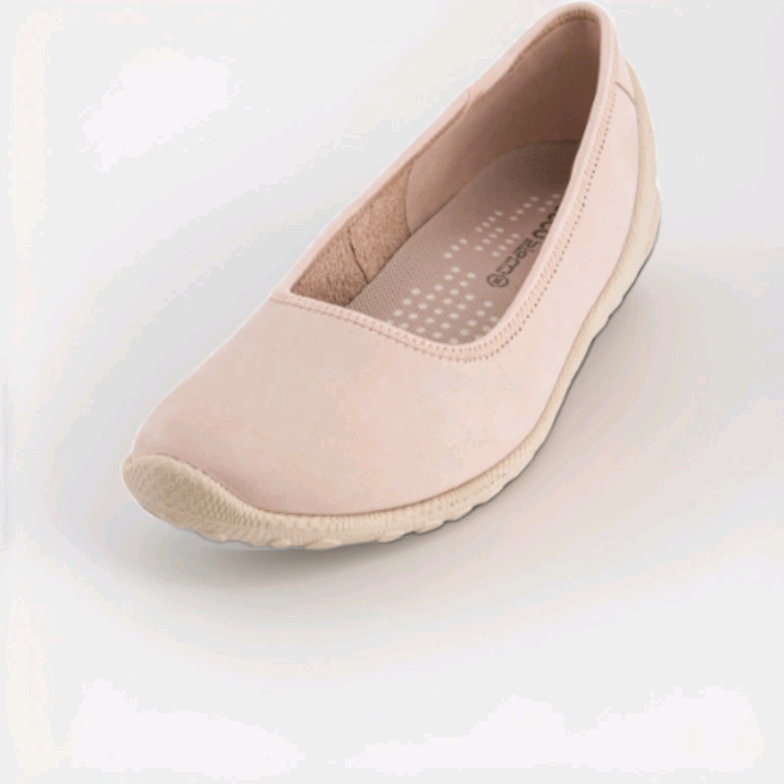 ECCO Biom Lite W Slip-On Flats Rose Dust Pink Leather Comfort 10-10.5 EU 41