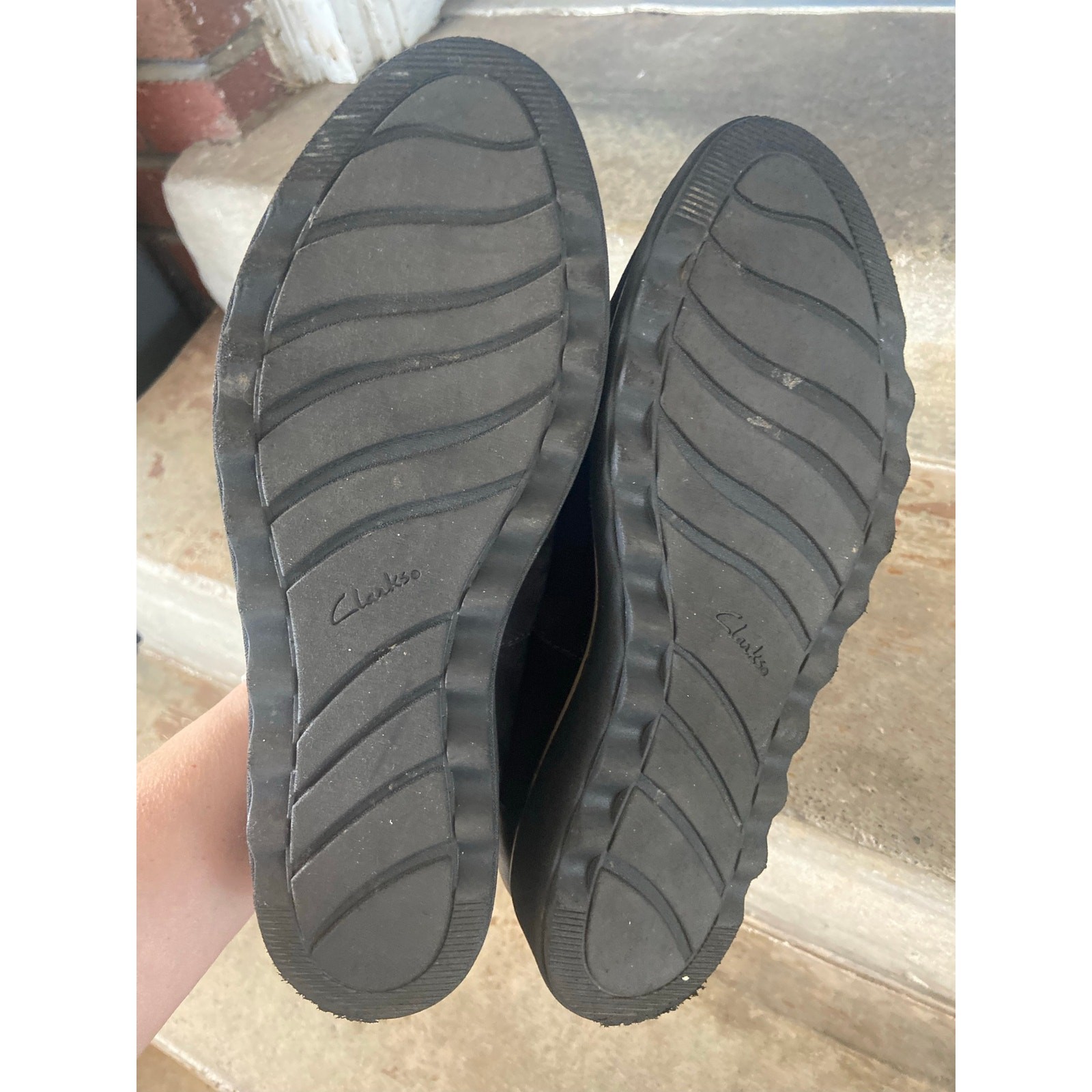 Clark’s Collection Sharon Dolly black suede loafer