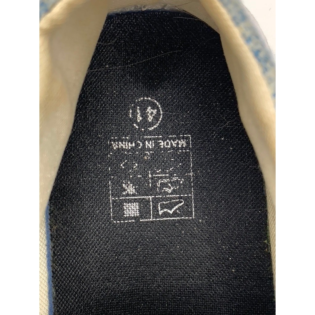 UNBRANDED Women’s Blue Canvas Slip-On Loafers SZ 41(US10.5)