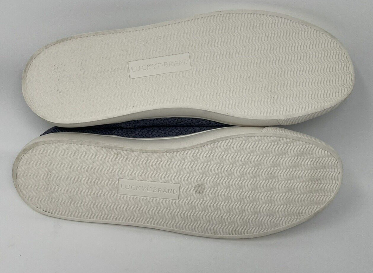 Lucky Brand Lenuda Women’s Blue Knit Sneakers Tennis Shoes Size 11