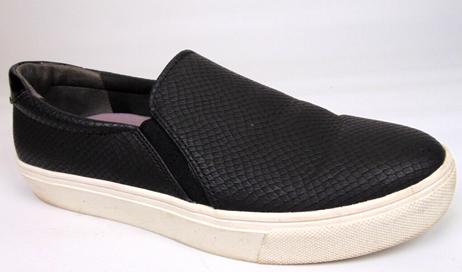 Dr. Scholls Shoe Womens Size 10.0 M, Nova Black Slip On Low Top Comfort Sneakers