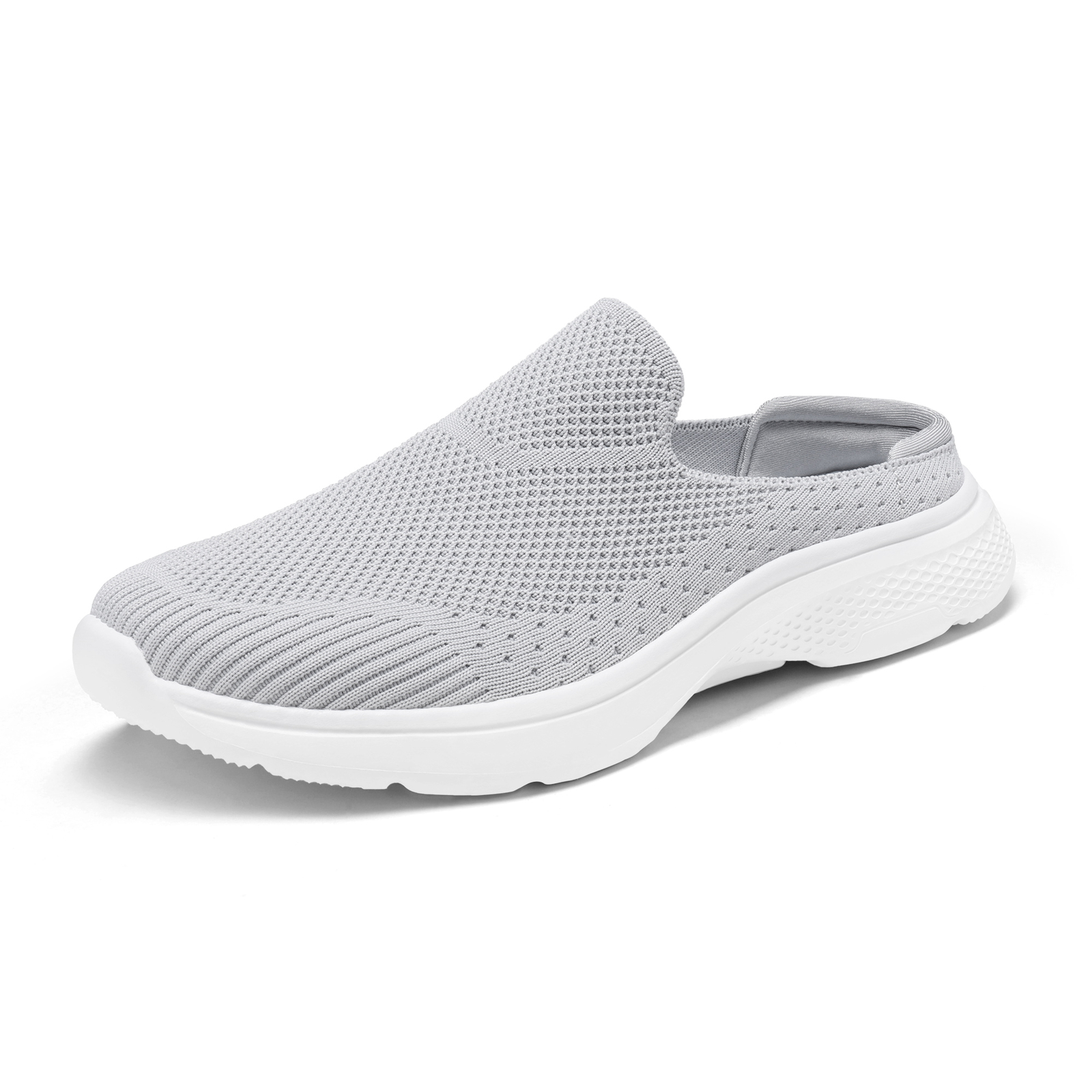 Women Mules Shoes Slip on Sneaker Backless Slipper Loafer Causal Walking Shoes