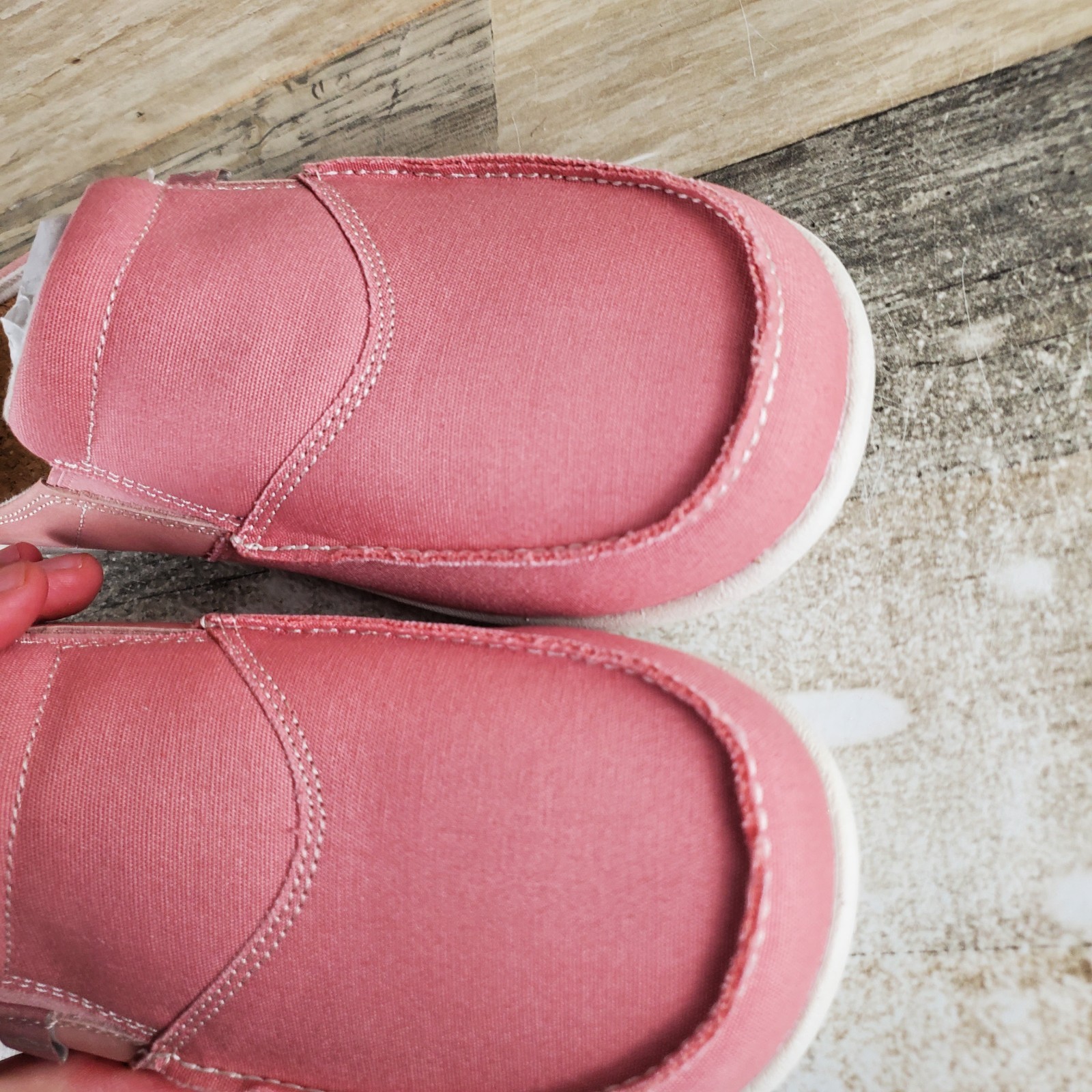 Spenco Siesta Women Clog Sz 10 B Fuchsia Rose Pink Tan Slip On Round Toe Footbed