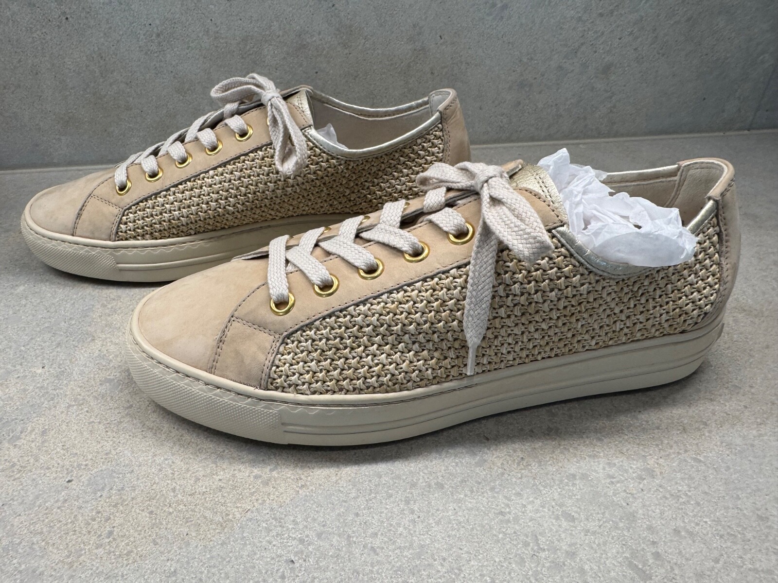 New paul green Rachael Suede Textile Sneakers 10.5 US
