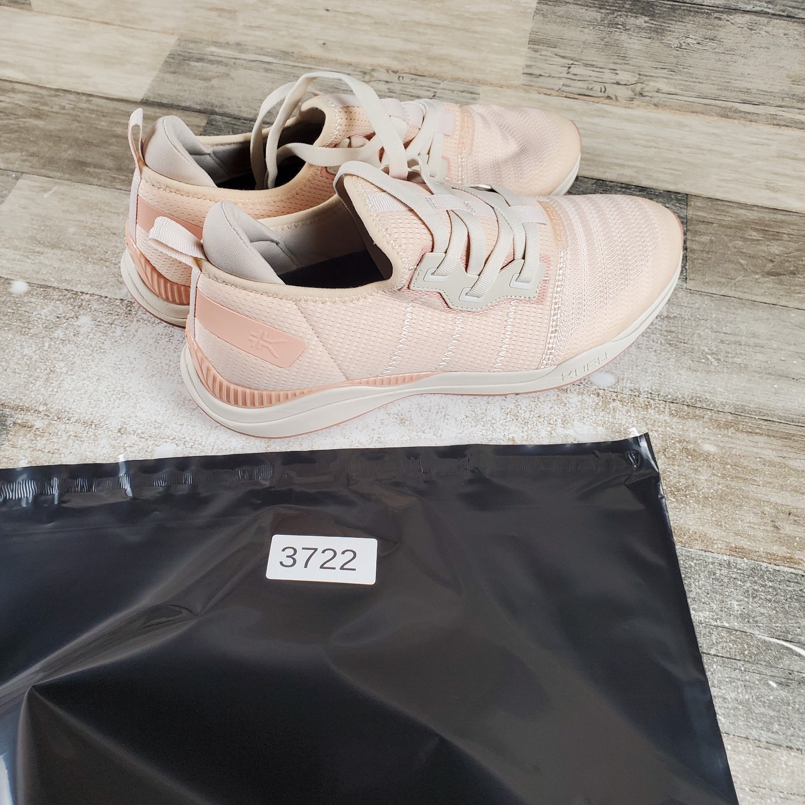 Kuru Stride Move Womens Shoes Sz 10.5 M Running Pink Sorbet Lace Up Sneakers