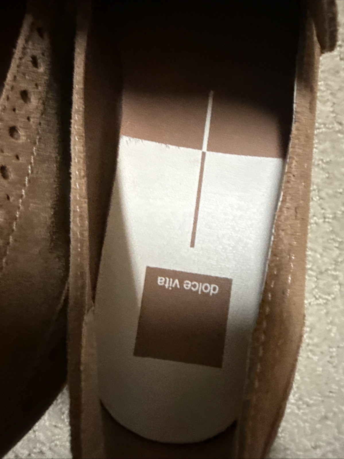 Dolce vita 9M Brown Suede Platform Comfort Loafer