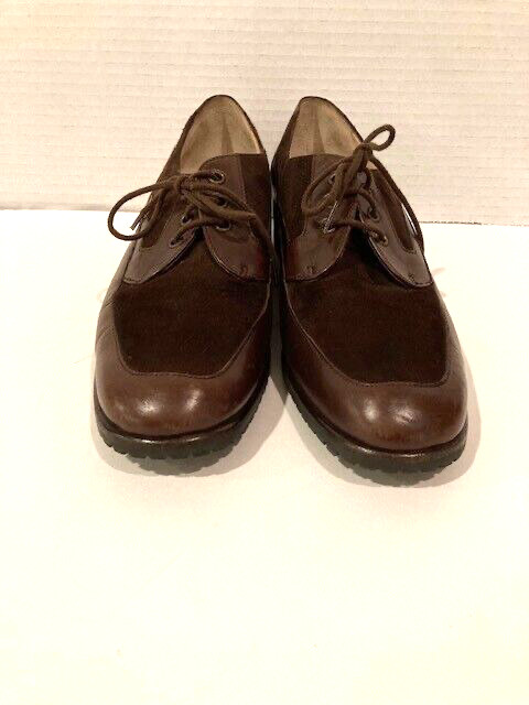 Bally Brown WING TIP Oxfords 5.5 Woman/Chilld