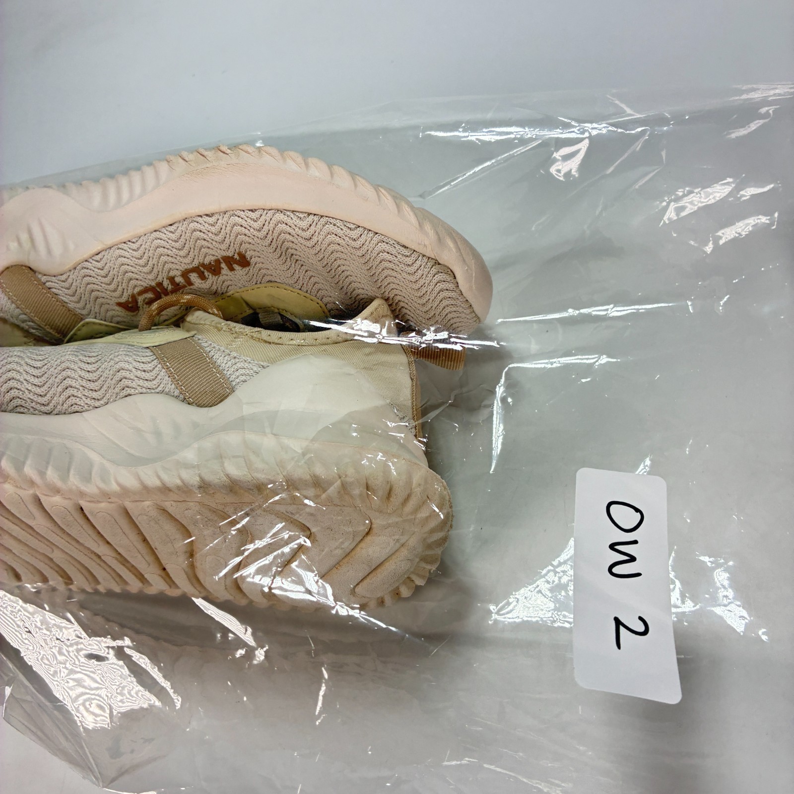 Nautica Danville Beige Pale Peach Casual Walking Sneakers Shoes Women’s Size 7.5