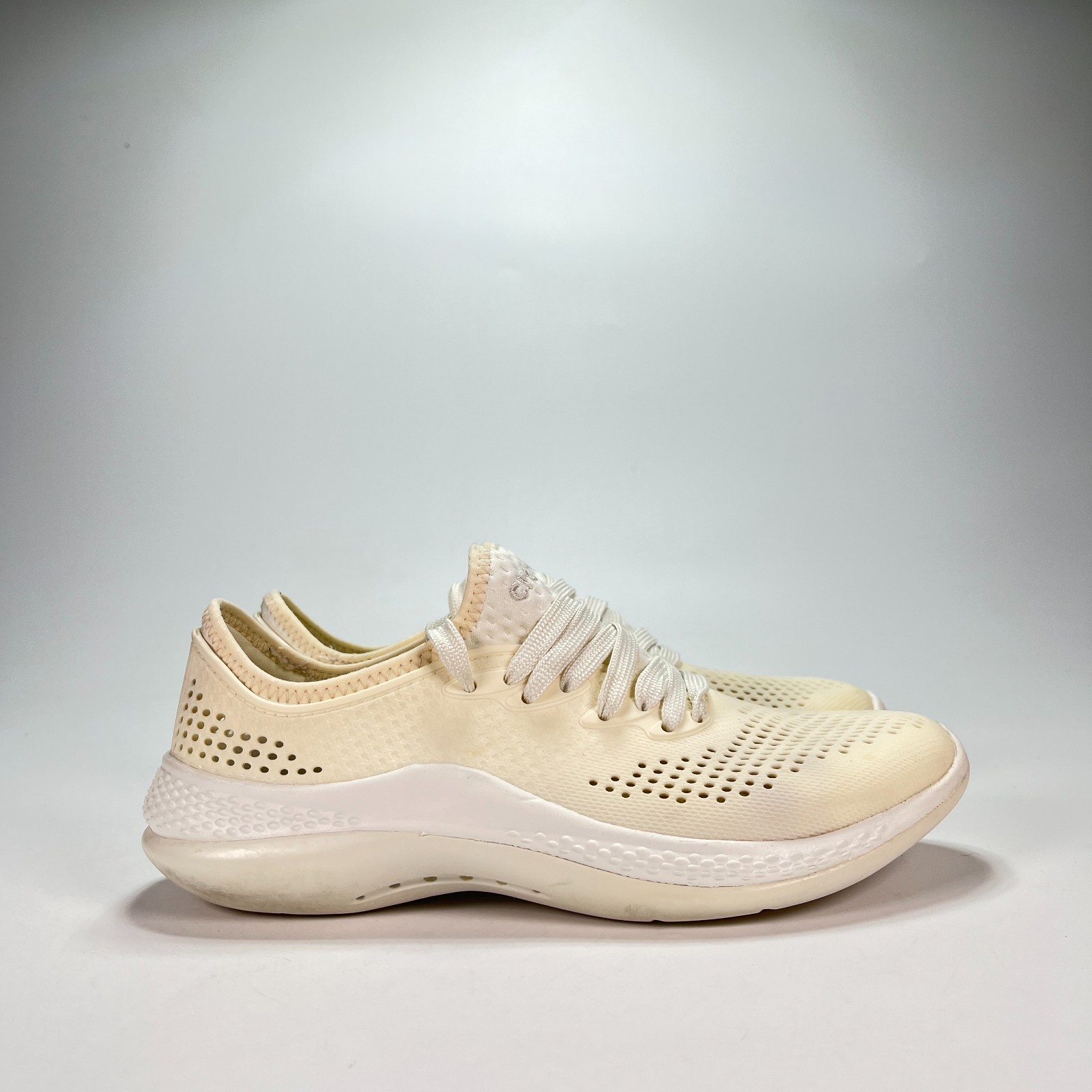Crocs LiteRide 360 Pacer White Lightweight Casual Shoes 206705 Women’s Size 6