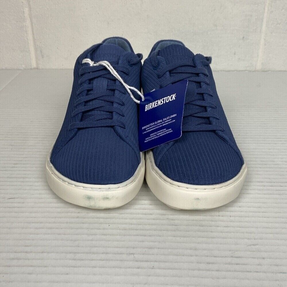 NEW Birkenstock Bend Low Suede Leather Sneaker EU37 Corduroy Indigo Narrow Fit