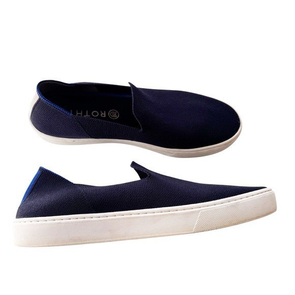 Rothy’s The Original Slip On Women’s Sneakers Navy Size 9