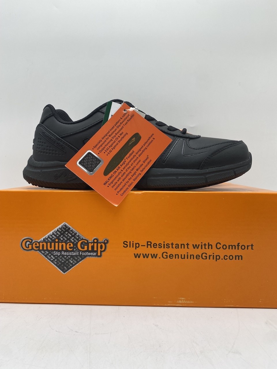 Genuine Grip 160 Women’s NEW Slip-Resistant Comfort Shoes Black Multiple Sizes