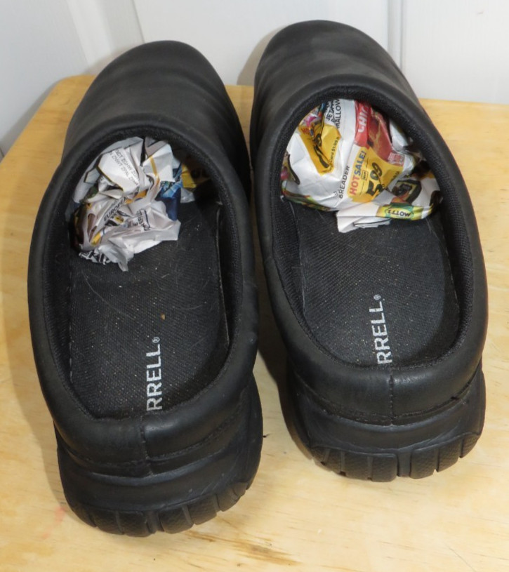 Merrell Women’s Encore Nova Slip On Shoe J002112 Clogs Black Leather Size 9.5