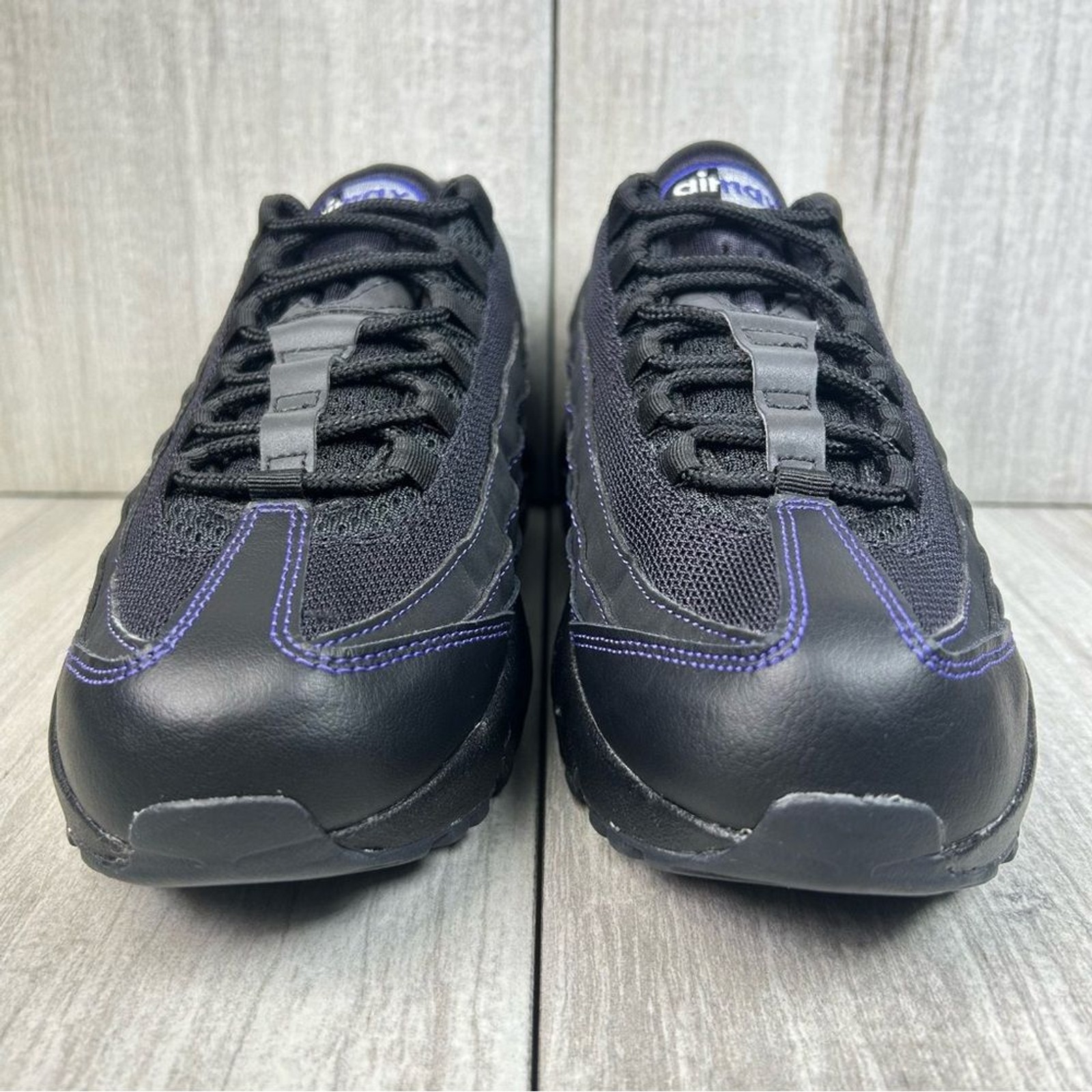 NEW Nike Air Max 95 Classic Black Persian Violet Sneakers Women’s Size 7 5.5Y