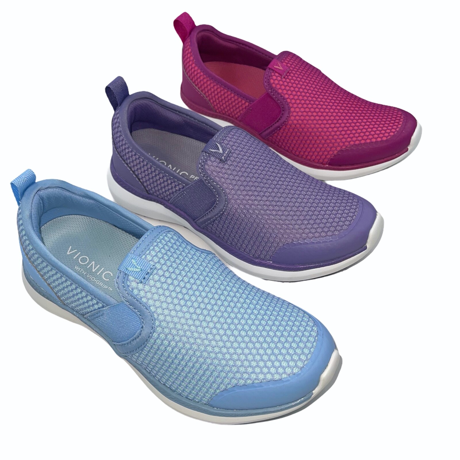 Vionic Mesh Sneakers Simmons Julianna Pro Slip On Comfort Athleisure Shoes Women