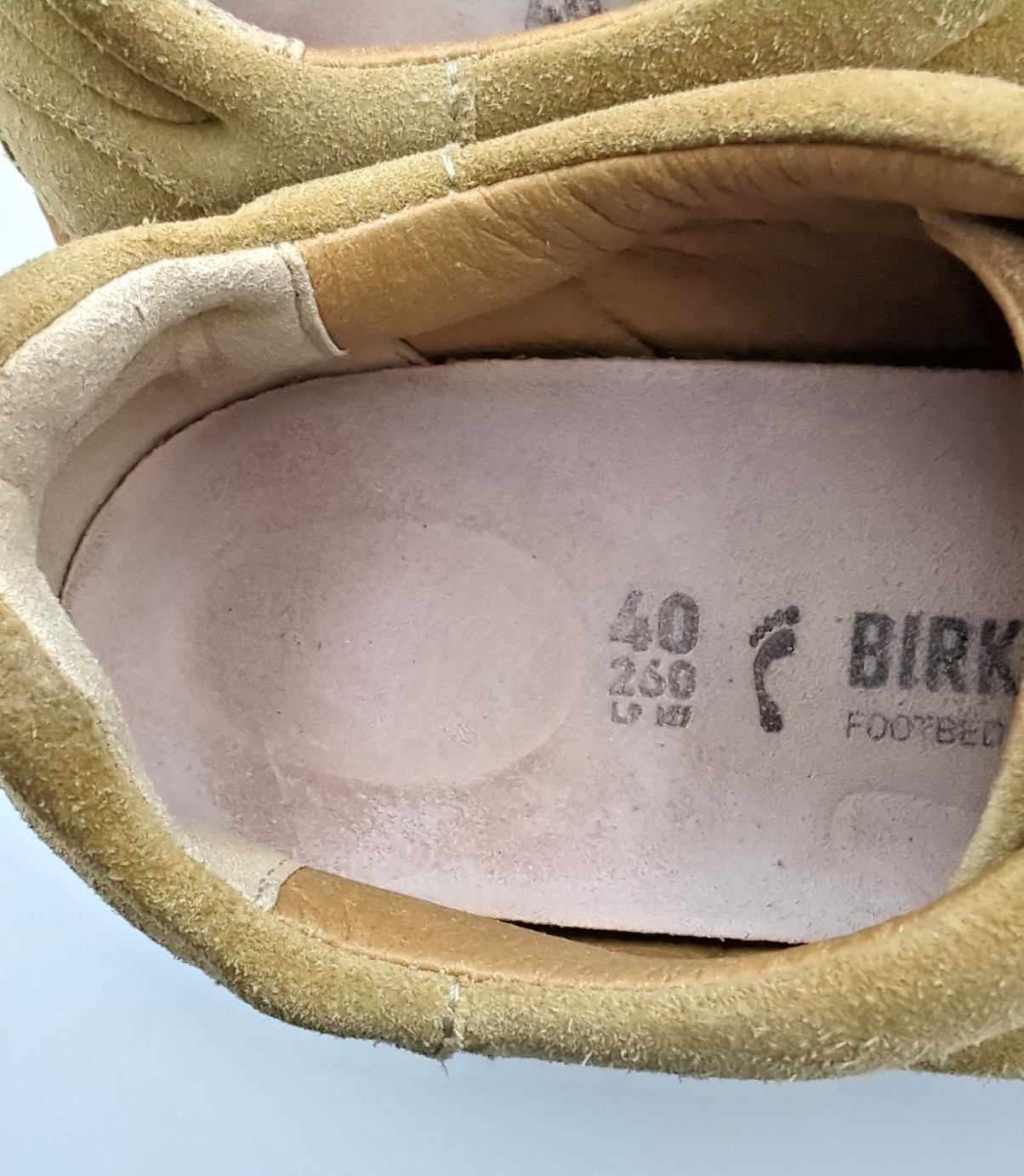 Birkenstock Bend Low Suede Tan/ Gum Shoes Sneakers Women’s Size EU 40 US 9